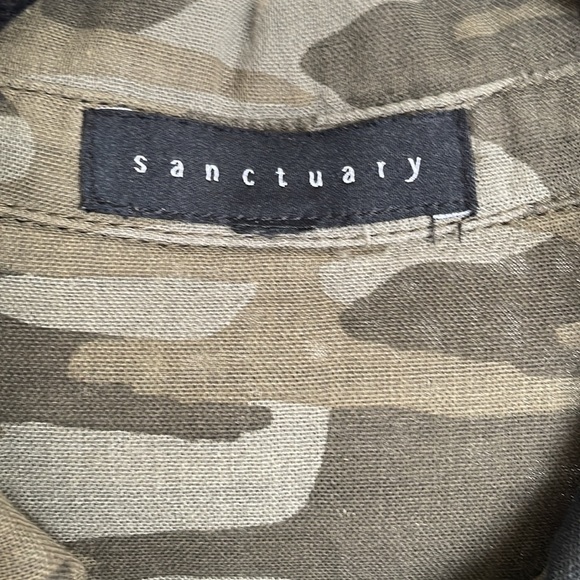 SANCTUARY CAMO SHIRTDRESS - Picture 2 of 8